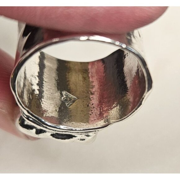 Silpada Vintage Smoky Quartz Ring 8.5 Holiday - Picture 7 of 9